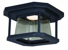 Vaxcel International T0313 - Freeport 10-in LED Outdoor Flush Mount Ceiling Light Textured Black