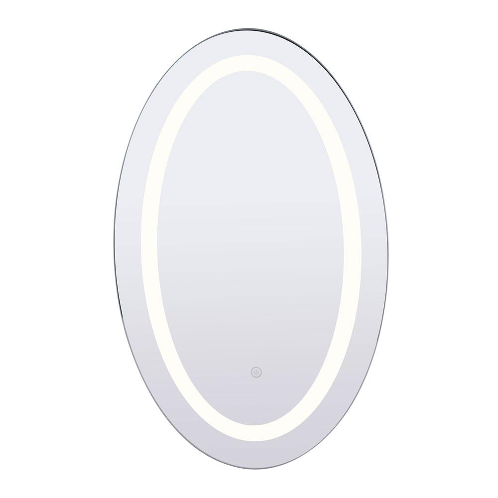 LED Mirror, LR8116A1931, 19.7&#34; W x 31.5&#34; H, Touch Button, 20W, 3000K, 80 CRI, Memory switch