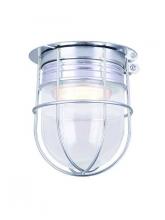 Canarm LCL161A04CWG - 4.5inch LED Barn Light, Clear Glass, 13W LED (Integrated), Dimmable, 800 Lumens