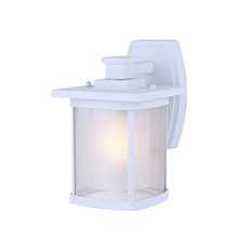  IOL236WH - Outdoor, 1 Light Outdoor Down Light, Seeded/Frost Glass, 100W Type A, 6 1/2"W x 10 1/4"H x 8
