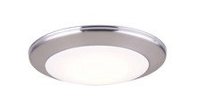  LED-SM6DL-BN-C - LED Disk, 6 IN Brushed Nickel Color Trim, 15W LED (Integrated), Dimmable, 3000K