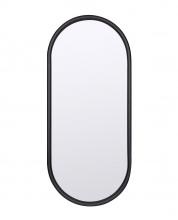  O22OMBK1227 - Mirror, LYRA, O22OMBK1227, Metal Frame Mirror, 12" W x 27" H