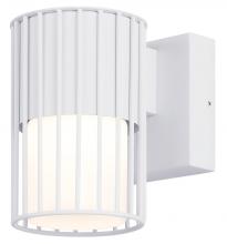  LOL650WH - JAVON, WH (Sand) Color, LED Outdoor Light, Flat Opal Glass, 8W Int. LED, 450 lm, 3/4/5000K 3CCT