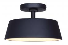  LOL649BK - BAXLEY, BK (Sand), LED Outdoor Flush Mount Light, Acrylic, 28W Int. LED, 1500 lm, 3/4/5000K 3CCT