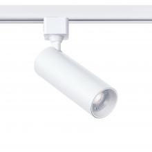  TLED-51-WH - 12 Watt Integrated LED Track Cylinder in a White Finish