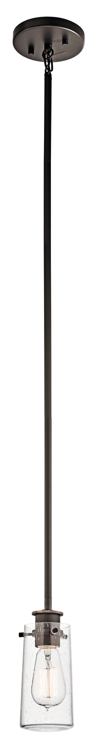 Kichler 43060OZ - Braelyn 1 Light Mini Pendant Olde Bronze 