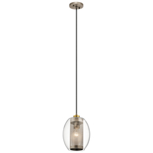  44102AP - Asher™ 1 Light Mini Pendant Antique Pewter