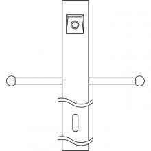  49904AZ - Post w/Ext Photocell & Ladder