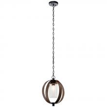  59069AUB - Grand Bank™ 15" 1 Light Wall Light Distressed Black finish