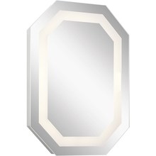  86002 - Alvor Frosted Glass LED Mirror