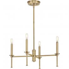 Progress P400293-163 - Elara 4Light Chandelier Vintage Brass