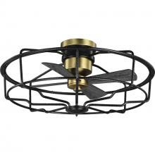  P250006-031 - Loring Collection 33" Four-Blade Black Ceiling Fan