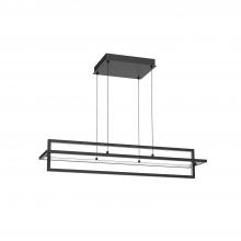  LP16236-BK - Mondrian 36-in Black LED Linear Pendant