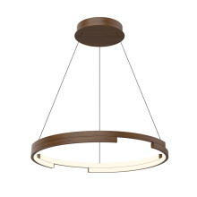 Kuzco Lighting Inc PD52724-WT-UNV - Anello Minor 24-in Walnut LED Pendant