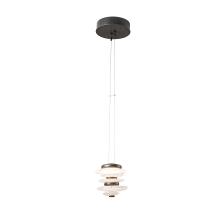 Hubbardton Forge - Canada 139970-LED-STND-07 - Cairn Mini Pendant Dark Smoke