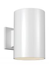  8313997S-15 - Outdoor Cylinders transitional 1-light integrated LED outdoor exterior large wall lantern sconce in