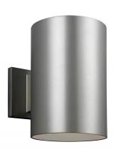  8313997S-753 - Outdoor Cylinders transitional 1-light integrated LED outdoor exterior large wall lantern sconce in