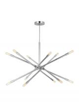  CC16612PN - Eastyn Modern 12-Light Indoor Dimmable Large Chandelier
