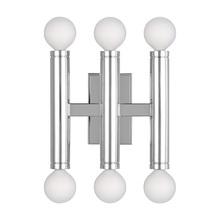 Visual Comfort & Co. Studio Collection TW1146PN - Beckham Modern Triple Sconce