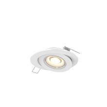  FGM4-CC-V-WH - Multi CCT Flat LED Recessed Gimbal 120 - 277v