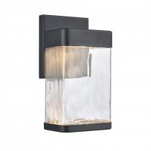  89480/LED - Cornice 9.75'' High Integrated LED Outdoor Sconce - Charcoal Black