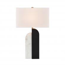  H0019-11059 - Ohara 28'' High 1-Light Table Lamp - Matte Black