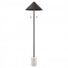  H0019-11111 - Jordana 58'' High 2-Light Floor Lamp - Matte Black