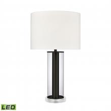  H0019-9507B-LED - Tower Plaza 26'' High 1-Light Table Lamp - Clear - Includes LED Bulb