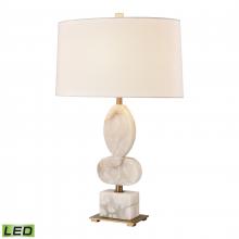 H0019-9596-LED - Calmness 30'' High 1-Light Table Lamp - White - Includes LED Bulb
