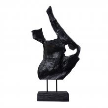  H0627-10912 - Antler Sculpture - Ebonized