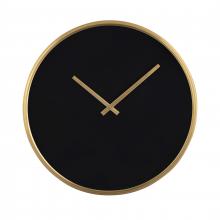  S0806-11427 - Onyx Wall Clock - Black