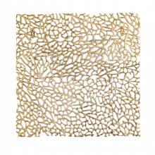  S0806-12084 - Mianus Dimensional Wall Art - Gold